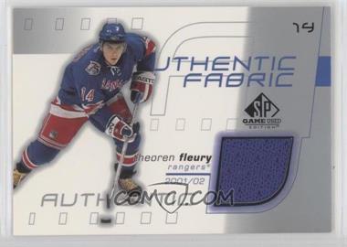 2001-02 SP Game Used Edition - Authentic Fabric #AF-TF - Theoren Fleury