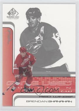 2001-02 SP Game Used Edition - [Base] #17 - Brendan Shanahan