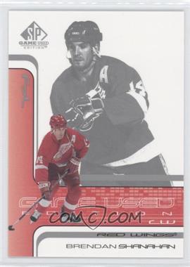 2001-02 SP Game Used Edition - [Base] #17 - Brendan Shanahan