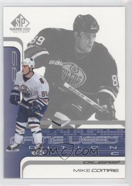 2001-02 SP Game Used Edition - [Base] #22 - Mike Comrie