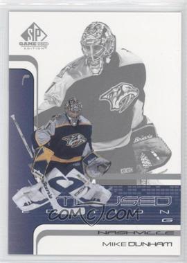 2001-02 SP Game Used Edition - [Base] #29 - Mike Dunham