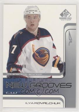 2001-02 SP Game Used Edition - [Base] #66 - New Grooves - Ilya Kovalchuk /499