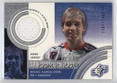 2001-02 SPx - [Base] #144.1 - Mikael Samuelsson (Home Jersey) /1500