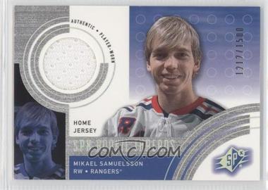 2001-02 SPx - [Base] #144.1 - Mikael Samuelsson (Home Jersey) /1500