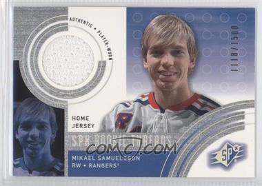 2001-02 SPx - [Base] #144.1 - Mikael Samuelsson (Home Jersey) /1500