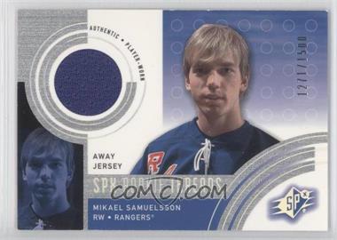 2001-02 SPx - [Base] #144.2 - Mikael Samuelsson (Away Jersey) /1500