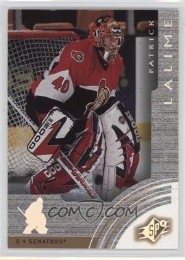 2001-02 SPx - [Base] #186 - Patrick Lalime