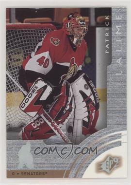 2001-02 SPx - [Base] #186 - Patrick Lalime