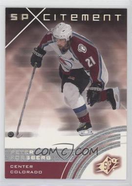 2001-02 SPx - [Base] #72 - Peter Forsberg