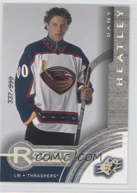 2001-02 SPx - [Base] #94 - Dany Heatley /999