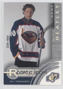 2001-02 SPx - [Base] #94 - Dany Heatley /999