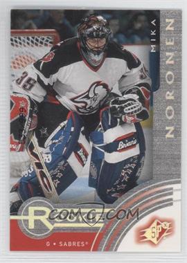 2001-02 SPx - [Base] #97 - Mika Noronen /999