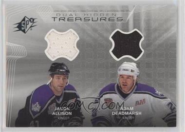 2001-02 SPx - Hidden Treasures #DT-JD - Jason Allison, Adam Deadmarsh