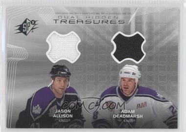 2001-02 SPx - Hidden Treasures #DT-JD - Jason Allison, Adam Deadmarsh