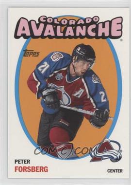 2001-02 Topps - [Base] - Heritage Parallel #87 - Peter Forsberg