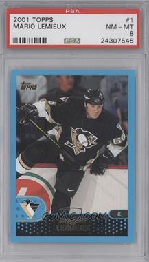 2001-02 Topps - [Base] #1 - Mario Lemieux [PSA 8 NM‑MT]