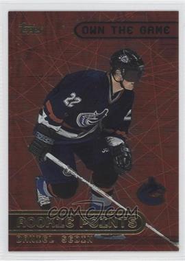 2001-02 Topps - Own the Game #OTG18 - Daniel Sedin