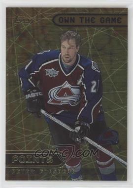 2001-02 Topps - Own the Game #OTG9 - Peter Forsberg