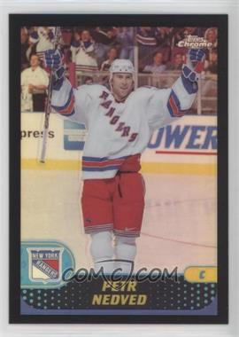 2001-02 Topps Chrome - [Base] - Black Refractor #83 - Petr Nedved /50