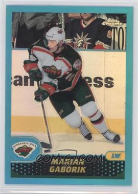 2001-02 Topps Chrome - [Base] - Refractor #18 - Marian Gaborik