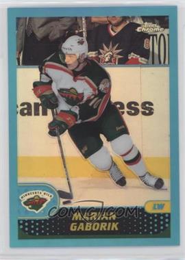 2001-02 Topps Chrome - [Base] - Refractor #18 - Marian Gaborik