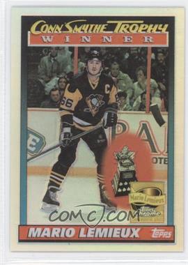 2001-02 Topps Chrome - Mario Lemieux Reprints - Refractors #4 - Mario Lemieux