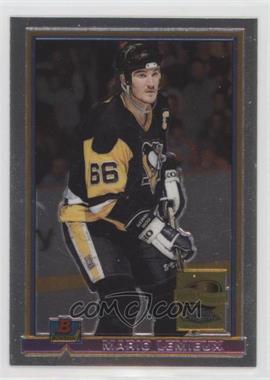 2001-02 Topps Chrome - Mario Lemieux Reprints #10 - Mario Lemieux