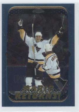 2001-02 Topps Chrome - Mario Returns #MR1 - Mario Lemieux