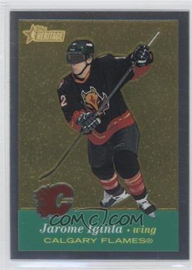 2001-02 Topps Heritage - [Base] - Retrofractor #40 - Jarome Iginla /558