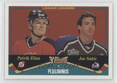 2001-02 Topps Heritage - [Base] #125 - Patrik Elias, Joe Sakic