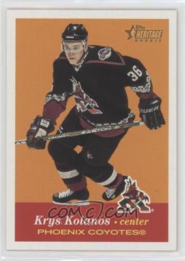 2001-02 Topps Heritage - [Base] #150 - Krystofer Kolanos [EX to NM]