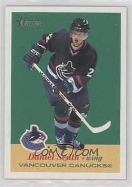 2001-02 Topps Heritage - [Base] #48 - Daniel Sedin