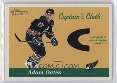 2001-02 Topps Heritage - Captain's Cloth #CC-AO - Adam Oates