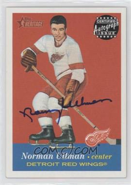 2001-02 Topps Heritage - Certified Autograph Issue #A-NU - Norm Ullman