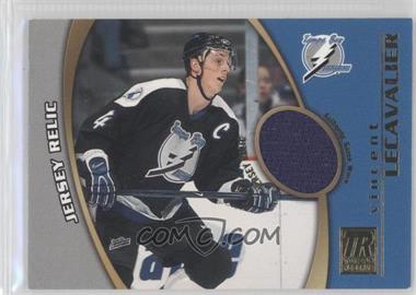 2001-02 Topps Reserve - Game-Worn Jerseys #TR-VL - Vincent Lecavalier