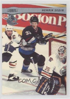 2001-02 Topps Stadium Club - [Base] #43 - Henrik Sedin