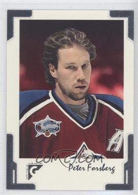 2001-02 Topps Stadium Club - Gallery #G33 - Peter Forsberg