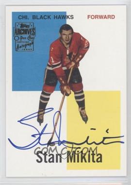 2001-02 Topps/O-Pee-Chee Archives - [Base] - Autographs #14 - Stan Mikita