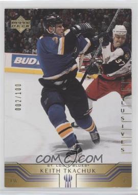 2001-02 Upper Deck - [Base] - UD Exclusives #150 - Keith Tkachuk /100