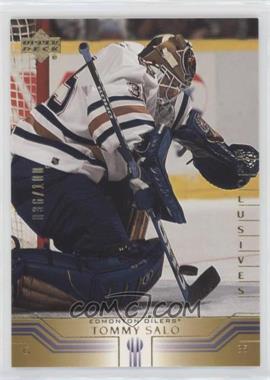 2001-02 Upper Deck - [Base] - UD Exclusives #68 - Tommy Salo /100