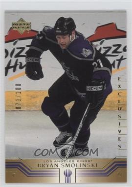 2001-02 Upper Deck - [Base] - UD Exclusives #82 - Bryan Smolinski /100