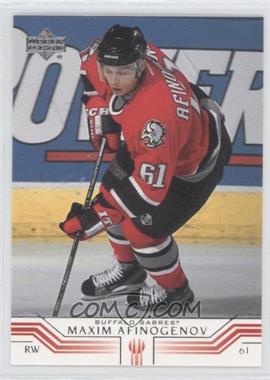 2001-02 Upper Deck - [Base] #22 - Maxim Afinogenov