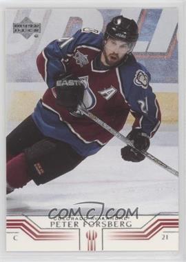 2001-02 Upper Deck - [Base] #47 - Peter Forsberg