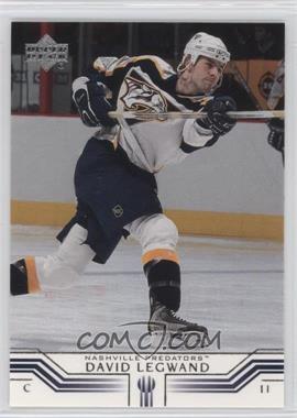 2001-02 Upper Deck - [Base] #96 - David Legwand