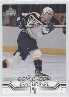 2001-02 Upper Deck - [Base] #96 - David Legwand