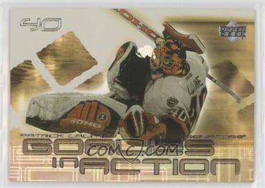 2001-02 Upper Deck - Goalies in Action #GL8 - Patrick Lalime