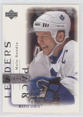 2001-02 Upper Deck - Leaders of the Pack #LP15 - Mats Sundin