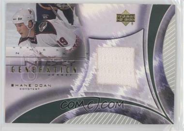 2001-02 Upper Deck - Next Generation Jerseys #NG-SD - Shane Doan [EX to NM]