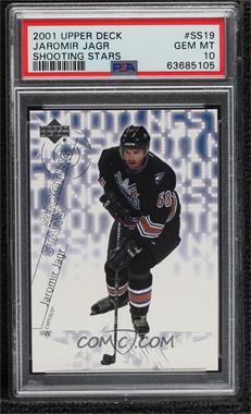 2001-02 Upper Deck - Shooting Stars #SS19 - Jaromir Jagr [PSA 10 GEM MT]