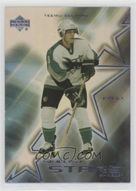 2001-02 Upper Deck - Skilled Stars #SS4 - Teemu Selanne